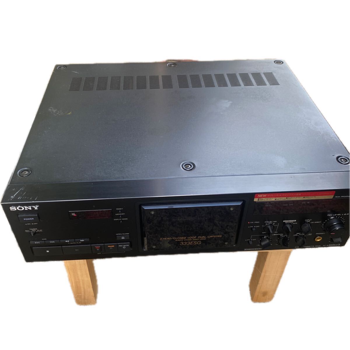 SONY ソニー カセットデッキ TC-K333ESG 通電のみ確認 送料無料拍卖