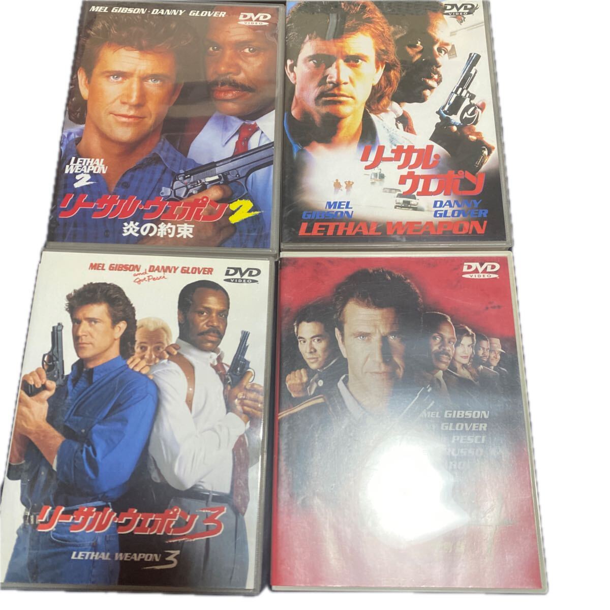 DVD リーサルウェポン1.2.3.4 セット 送料無料拍卖