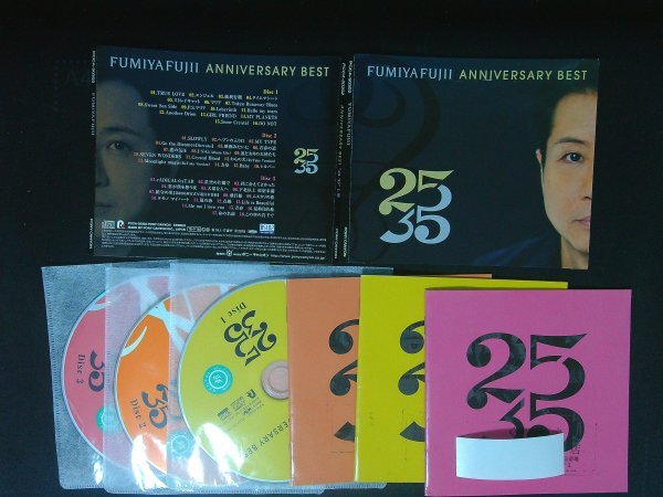 藤井フミヤデビュー35周年 FUMIYA FUJII ANNIVERSARY BEST  25/35 L盤 アルバム CD 即決 送料200円 910拍卖