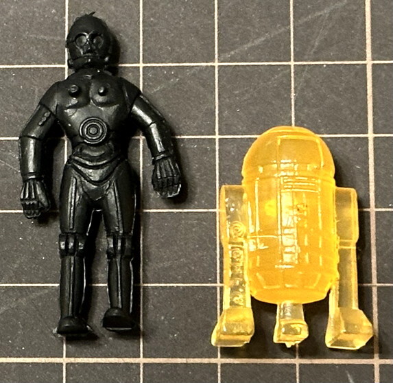 【当時品】『C-3PO』 &『 R2-D2』 映画「スター・ウォーズ」 消しゴムフィギュア メーカー不明 拍卖