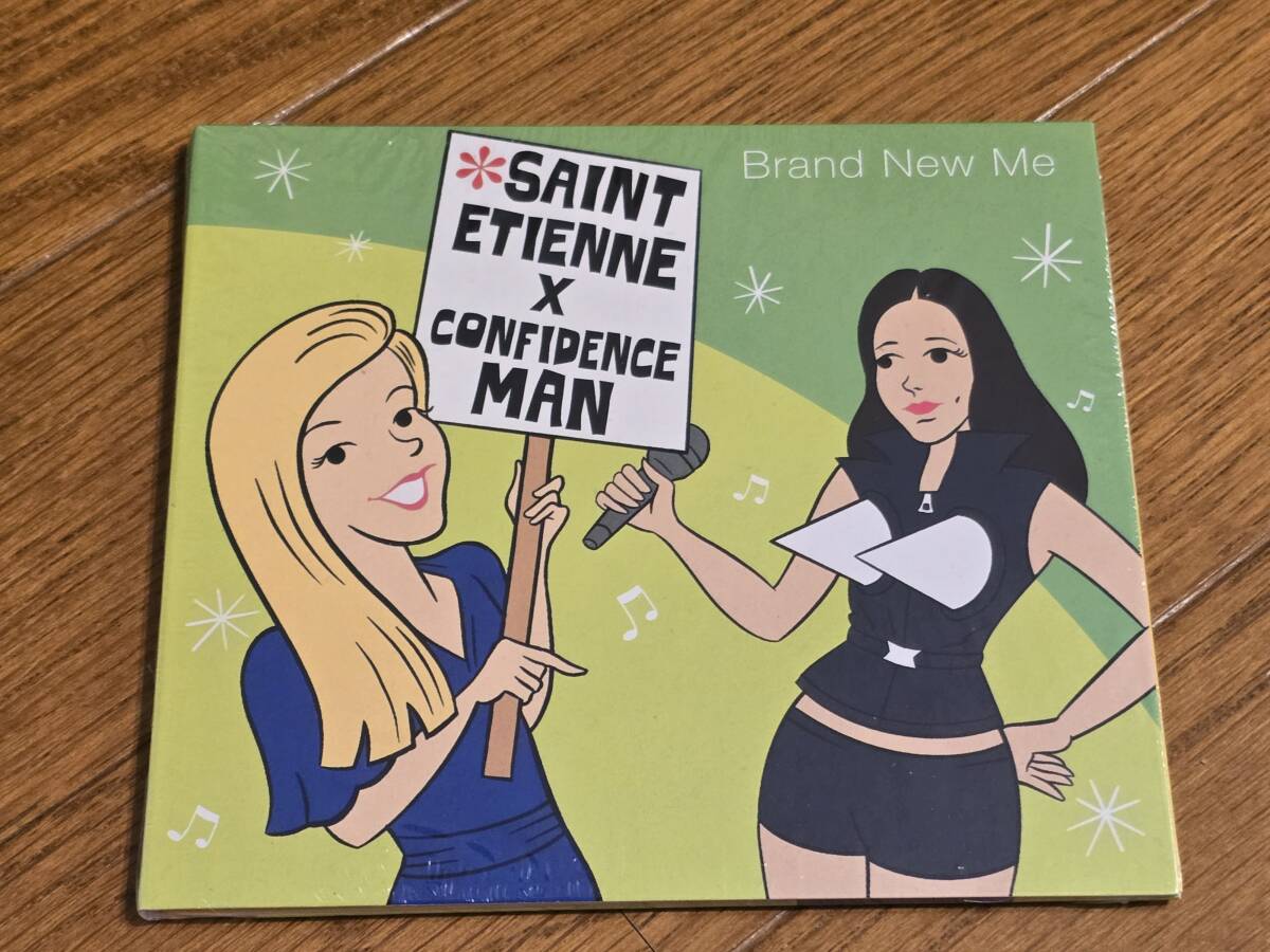 (CD) Sant Etienne x Confidence Man●セイント・エティエンヌ / Brand New Me EP EU盤 未開封シールド 限定EP拍卖