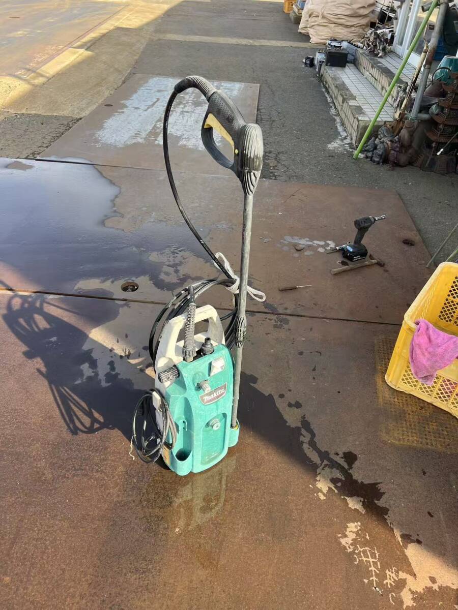 動画あり 秋田発  makita マキタ 高圧洗浄機 MHW710 100V 現状渡し拍卖