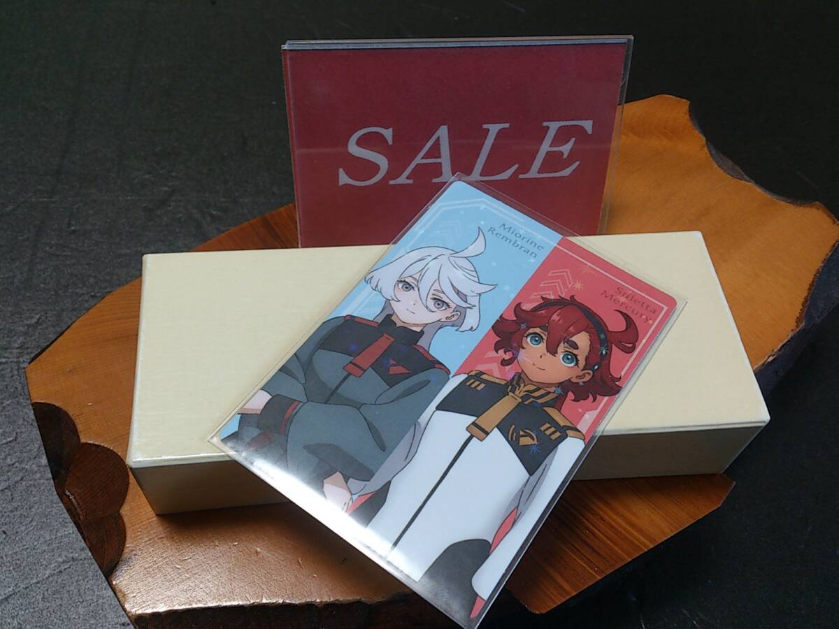 【格安】景品・非売品、機動戦士ガンダム、水星の魔女カード、ミオリネ&スレッタ拍卖