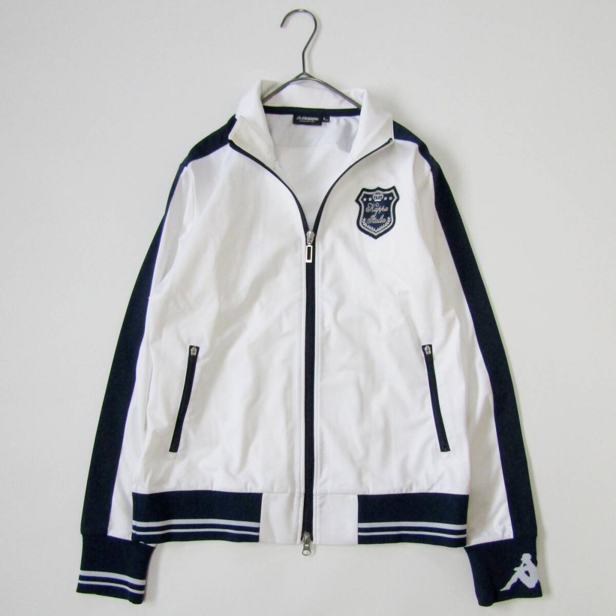 Kappa カッパ レディースゴルフナイロンジップジャンパー Lサイズ拍卖