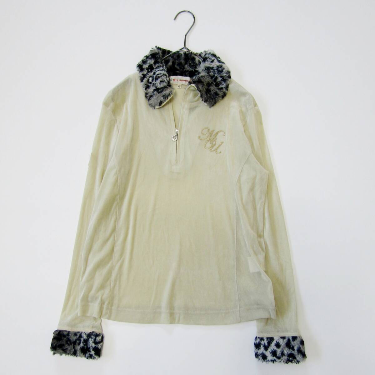 M-VSPORTS エムブイスポーツ シアージップシャツ サイズ42拍卖