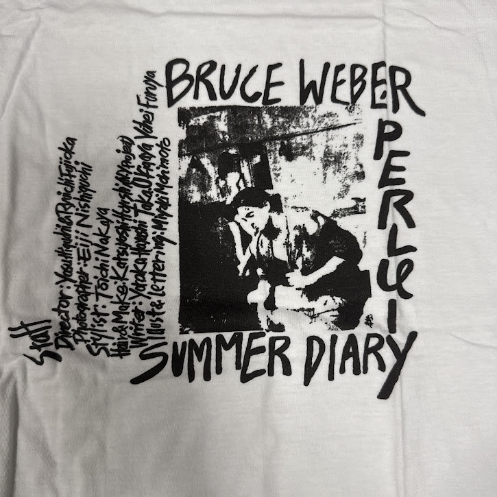 ブルースウェーバー フォトTシャツ サマーダイアリー Lサイズ拍卖