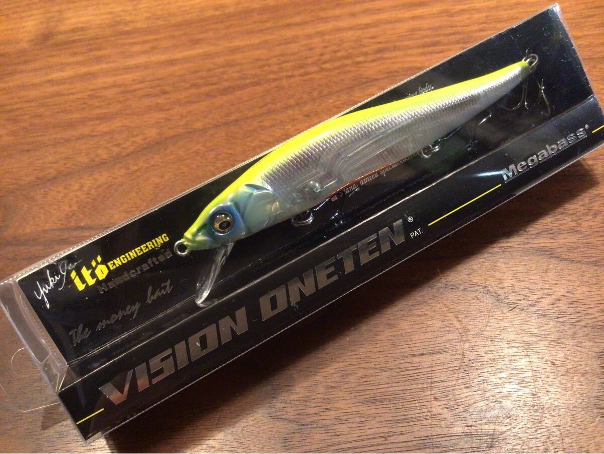 ★新品★Megabass メガバス VISION ONETEN VISION 110 ビジョンワンテン ビジョン110「AURORA REACTION」ミノー ジャークベイト拍卖