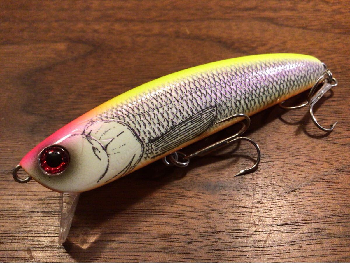 ★超美品★SUMLURES サムルアーズ COTOCAS MEDIUM コトカスミディアム「匠鱗ビジブルパール」ミノー拍卖