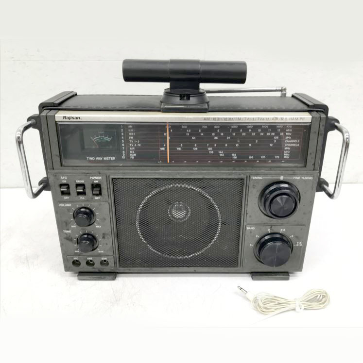 D8451YO マルチバンドレシーバー 明電工業 MK-59 Rajisan ラジサン ラジオ レトロ アンティークオーディオ機器拍卖