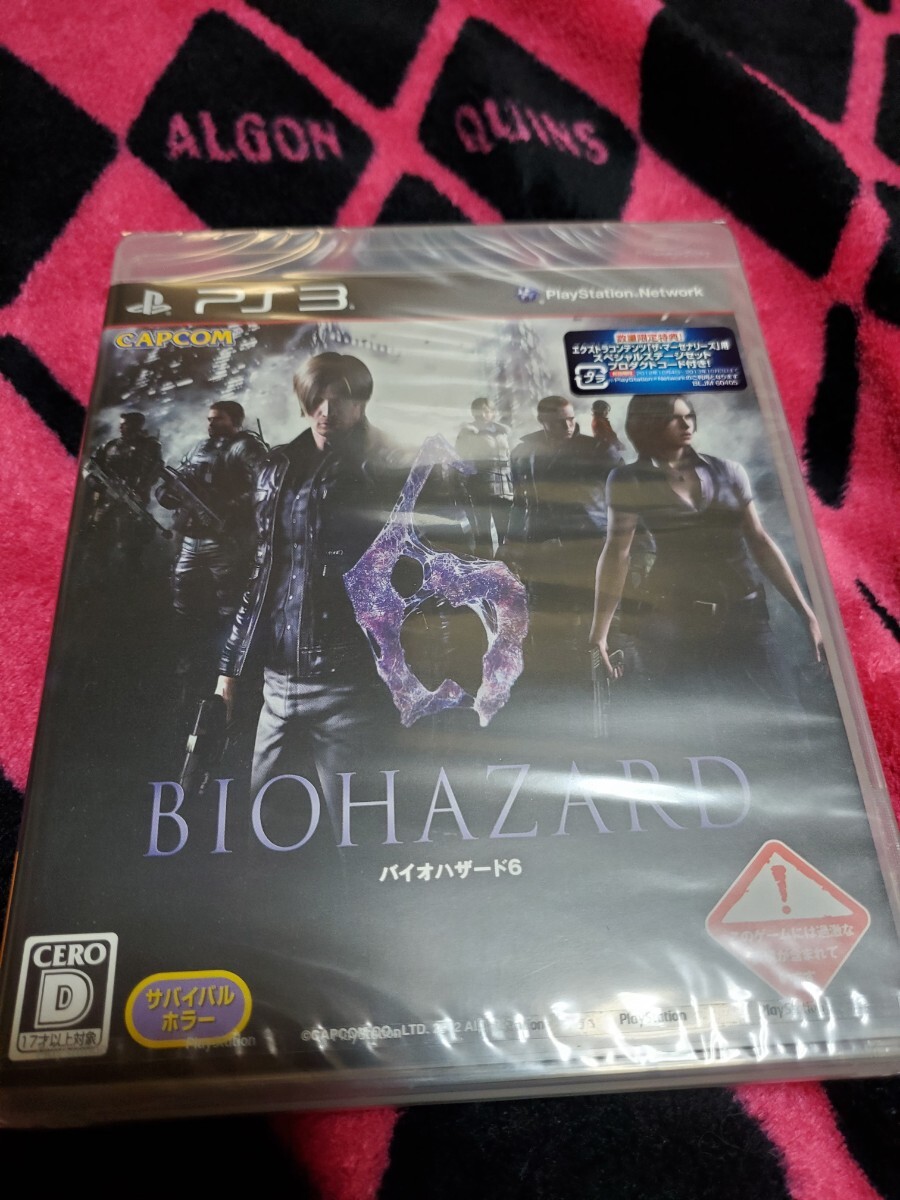 PS3 新品未開封 バイオハザード6 カプコン CAPCOM プレイステーション3拍卖