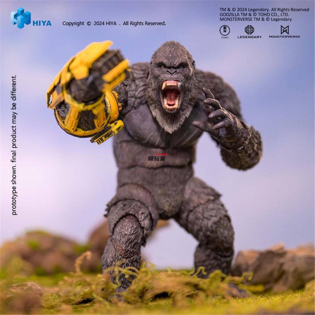 HIYA 『 ゴジラxコング 新たなる帝国 』 コング B.E.A.S.T. グローブ Ver 未開封新品 EBG0433 Godzilla Kong B.E.A.S.T. Glove Hiya Toys拍卖