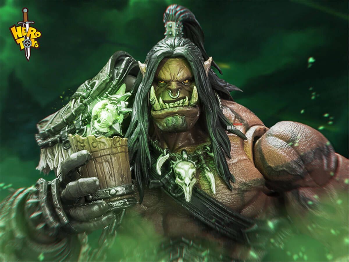 Hero Toys 1/10 部族の戦歌 大酋長 未開封新品 Tribal War Song Great Chieftain アクションフィギュア 検) WoW World of Warcraft拍卖
