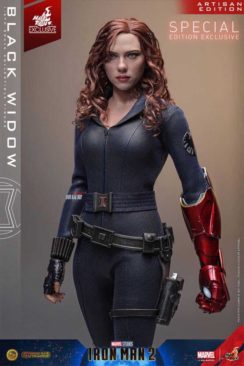 ホットトイズ 1/6 アルチザン 『アイアンマン2』 ブラック・ウィドウ ボーナス付き 未開封新品 MMS757AEB Iron Man 2 Black Widow Hot Toys拍卖