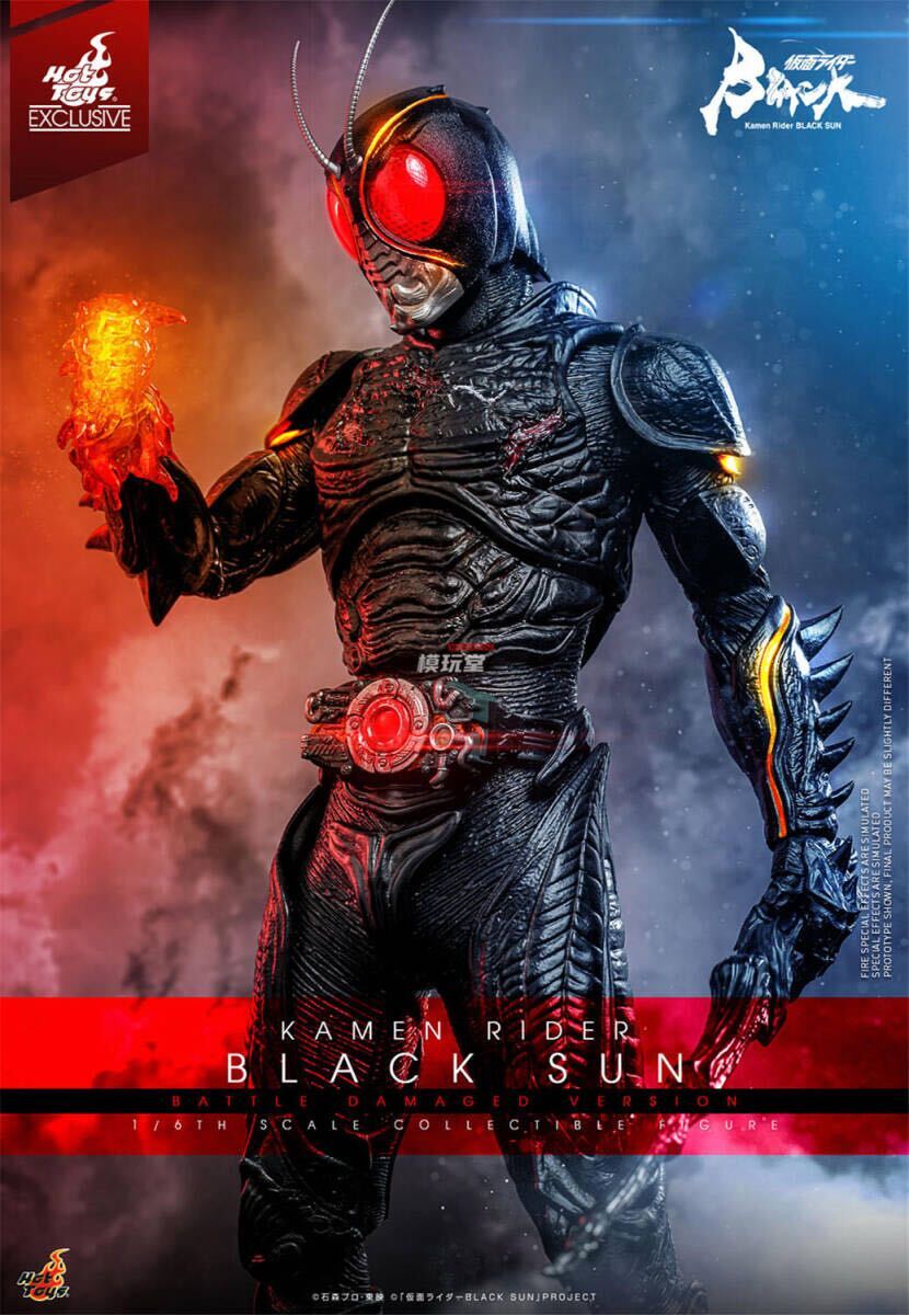 ホットトイズ 1/6 『 仮面ライダー BLACK SUN』 BLACK SUN バトルダメージ版 未開封新品 TMS115 KAMEN RIDER Battle Damaged Hot Toys拍卖