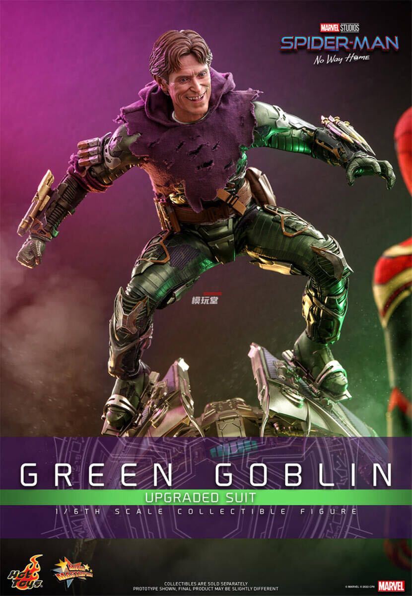 ホットトイズ 1/6 『スパイダーマン』 グリーン・ゴブリン アップグレードスーツ 未開封新品 MMS674 Green Goblin Upgraded Suit Hot Toys拍卖