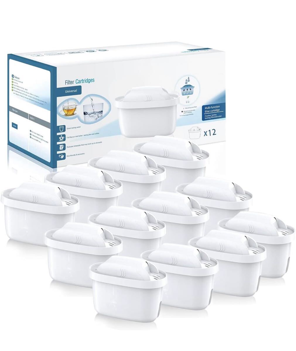 浄水器のブリタ 交換用カートリッジ 12個セット拍卖