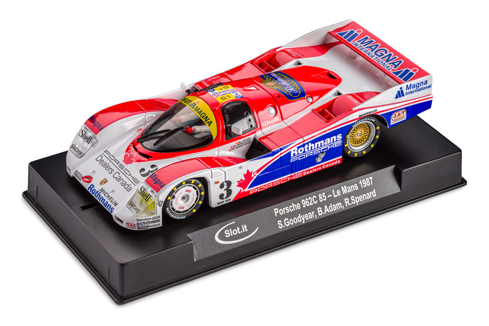 1/32 スロットカー slot it PORSCHE 962C 85 #3拍卖