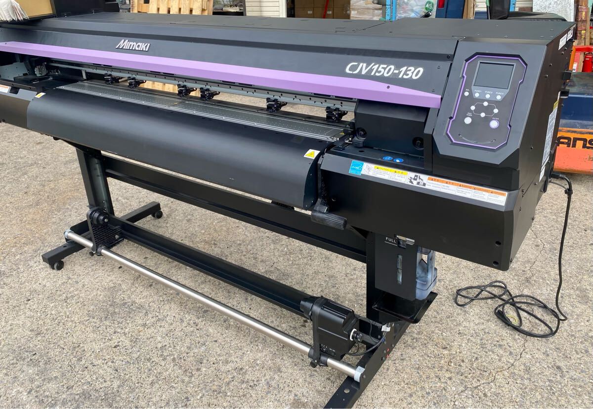 《手渡しのみ》プリント&カット対応インクジェットプリンタ CJV 150-130 ミマキエンジニアリング MIMAKI 業務用 大判プリンター拍卖