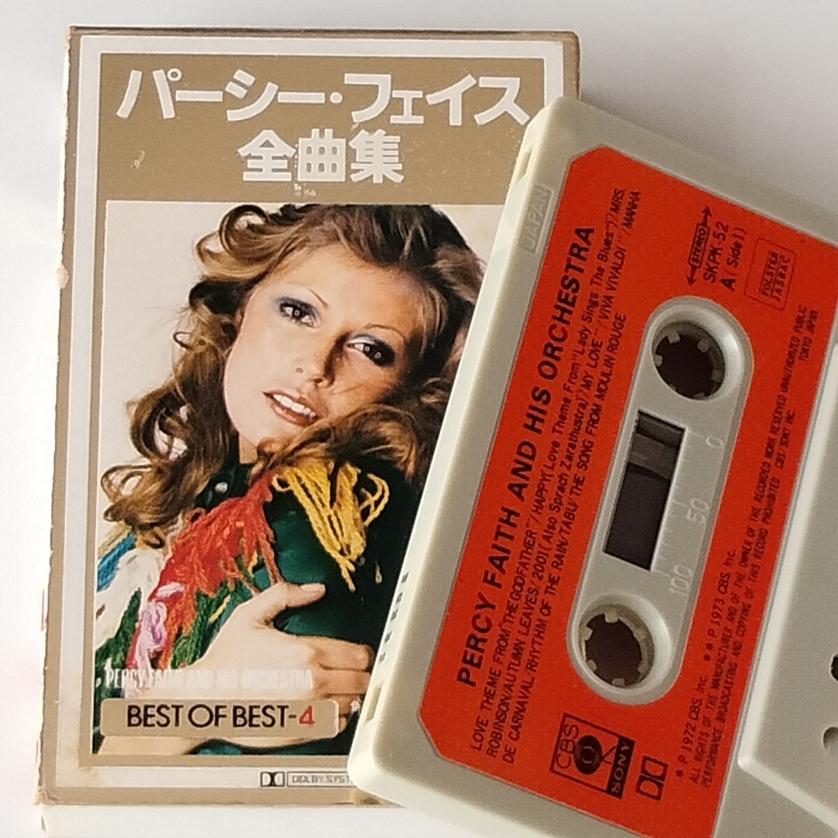 【カセットテープ】PERCY FAITH パーシー・フェイス オーケストラ 全曲集(SKPK52)BEST 22曲入ベスト/イージーリスニング/ムード音楽拍卖