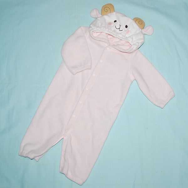 Last コムサイズム 50/70 ロゴ刺繍 あったかフリースツーウェイオール ヒツジ 訳あり拍卖