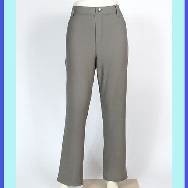 3L 股下65 全方向ストレッチ なめらかあったかラク伸びパンツ モカグレー 大きいサイズ拍卖