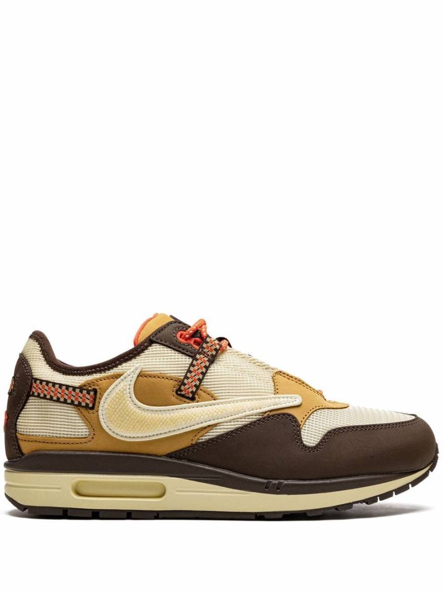 27cm NIKE AIR MAX 1 x TRAVIS SCOTT “CACTUS JACK” CJ CORP BROWN US9 ナイキ エアマックス1 カクタスジャック ブラウン SNKRS当選拍卖