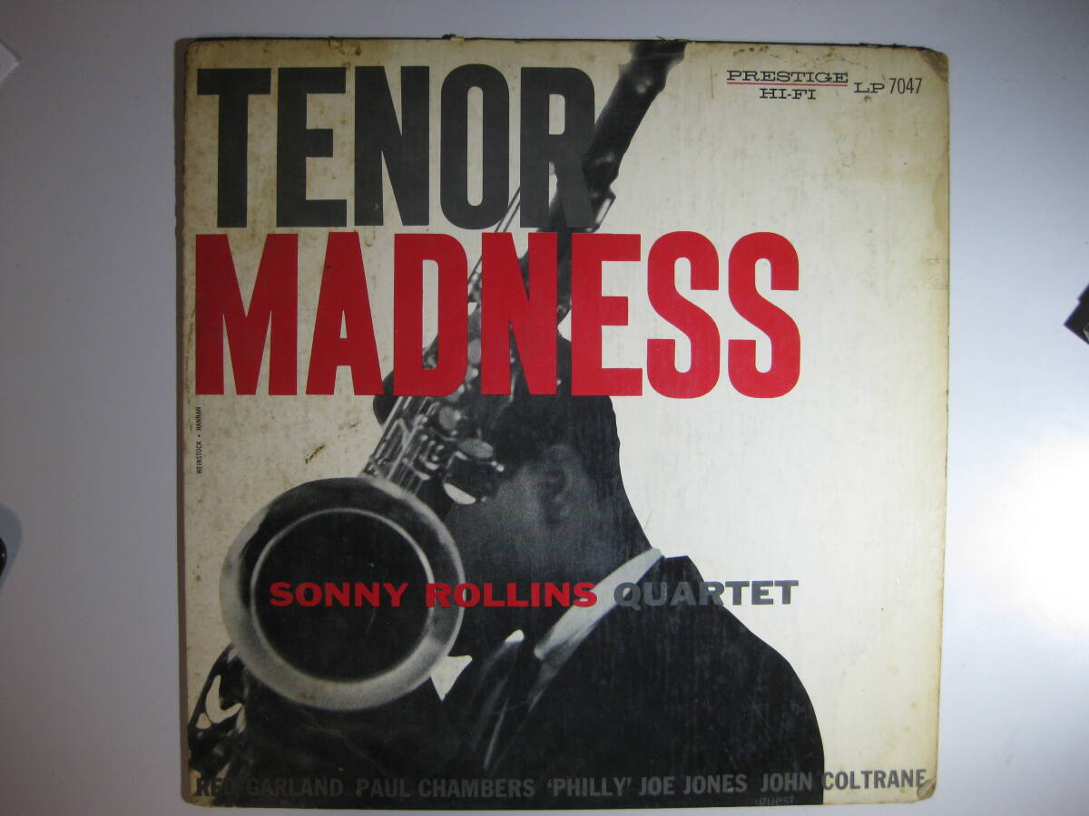 【オリジ】ソニー・ロリンズ / SONNY ROLLINS / テナー・マッドネス / TENOR MADNESS / PRESTIGE 7047 / MONO / NYC / Flat Edge拍卖