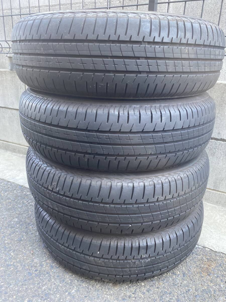 ◆T901-5◆ブリヂストン◆ECOPIA◆NH200C◆155/65R13◆73S◆2022年製◆4本セット◆中古品◆愛知県日進市◆引取り可能◆拍卖