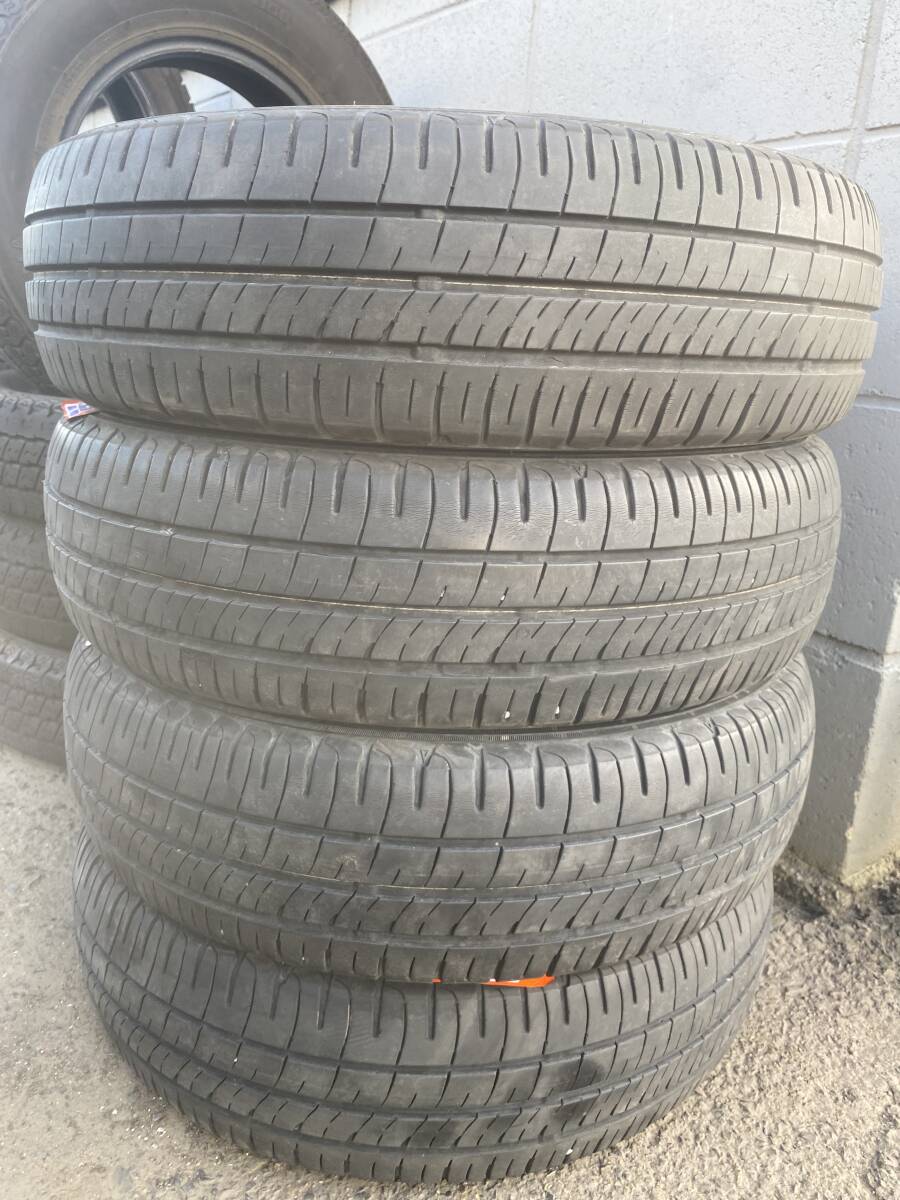 ◆T908-5◆DUNLOP◆ENASAVE◆EC204◆155/65R13◆73S◆4本セット◆中古品◆愛知県日進市◆引取り可能◆拍卖