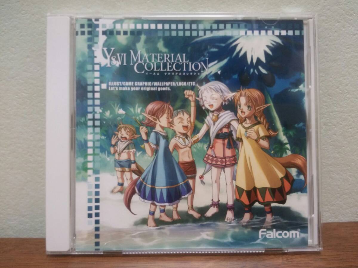 【即決】◆非売品◆「イース6 マテリアルコレクション」 日本ファルコム イースVI ナピシュテムの匣 オフィシャルイラスト設定画素材集拍卖