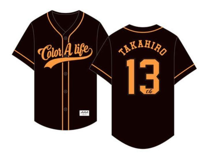 ○未開封 西島隆弘 ベースボールシャツ ブラック 「AAA DOME TOUR 2018 COLOR A LIFE」 AAA Party会員限定拍卖