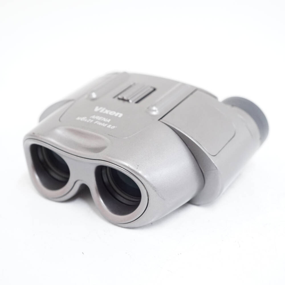 Vixen ARENA M6×21 双眼鏡 USED品 6倍 ポロプリズム コンパクト ビクセン アリーナ 中古 完動品 CE4427拍卖