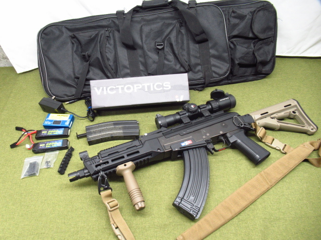 カスタム品 TOKYOMARUI 東京マルイ AKストーム 次世代電動ガン / Vector Optics スコープ / MAGPUL ストック 管理7H0917E-G1拍卖