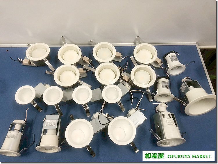 28861■東芝 オーデリック 三菱電機 Panasonic コイズミ LEDダウンライト 8種19台セット■展示品/取り外し品/中古品拍卖