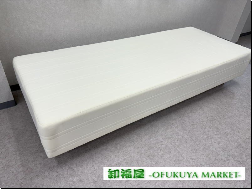 家具WD■28889■脚付きマットレス セミシングルサイズ 800×1980■展示品/取り外し品/未使用品拍卖
