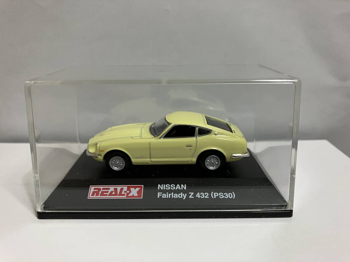 ヨーデル リアル-X 1/72ダイキャストミニカー!日産フェアレディZ (初代PS30)Z432 S20エンジン 薄黄色拍卖