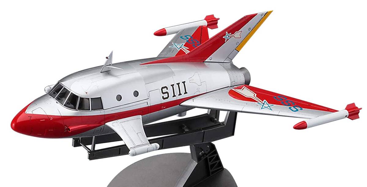【中古】ハセガワ ウルトラメカ シリーズ ウルトラマン ジェットビートル 1/72スケール プラモデル UM2拍卖