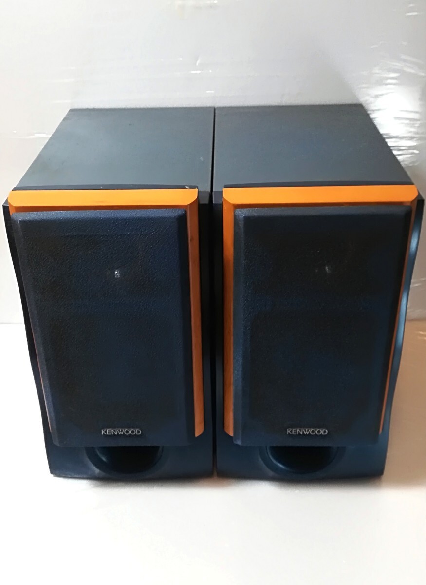 KENWOOD ケンウッド 木目調リファイン LS-VH7 スピーカー ペア拍卖