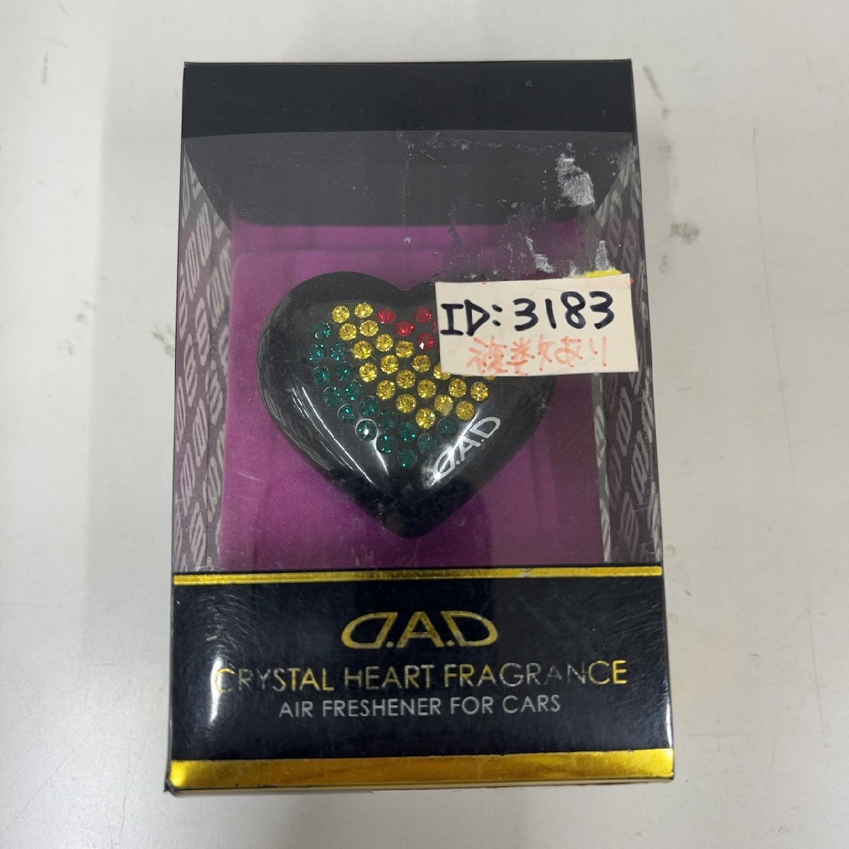 D.A.D クリスタルハートフレグランス ラスタ SA687-08【未使用】拍卖