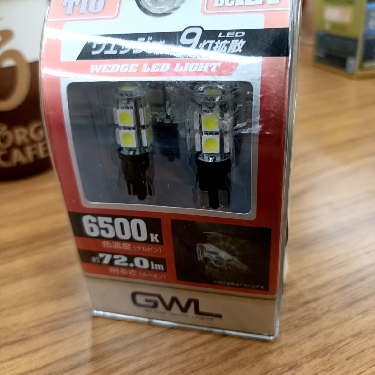 MIRAREED GWL T10 LEDウエッジ球 6500K LA-1407拍卖