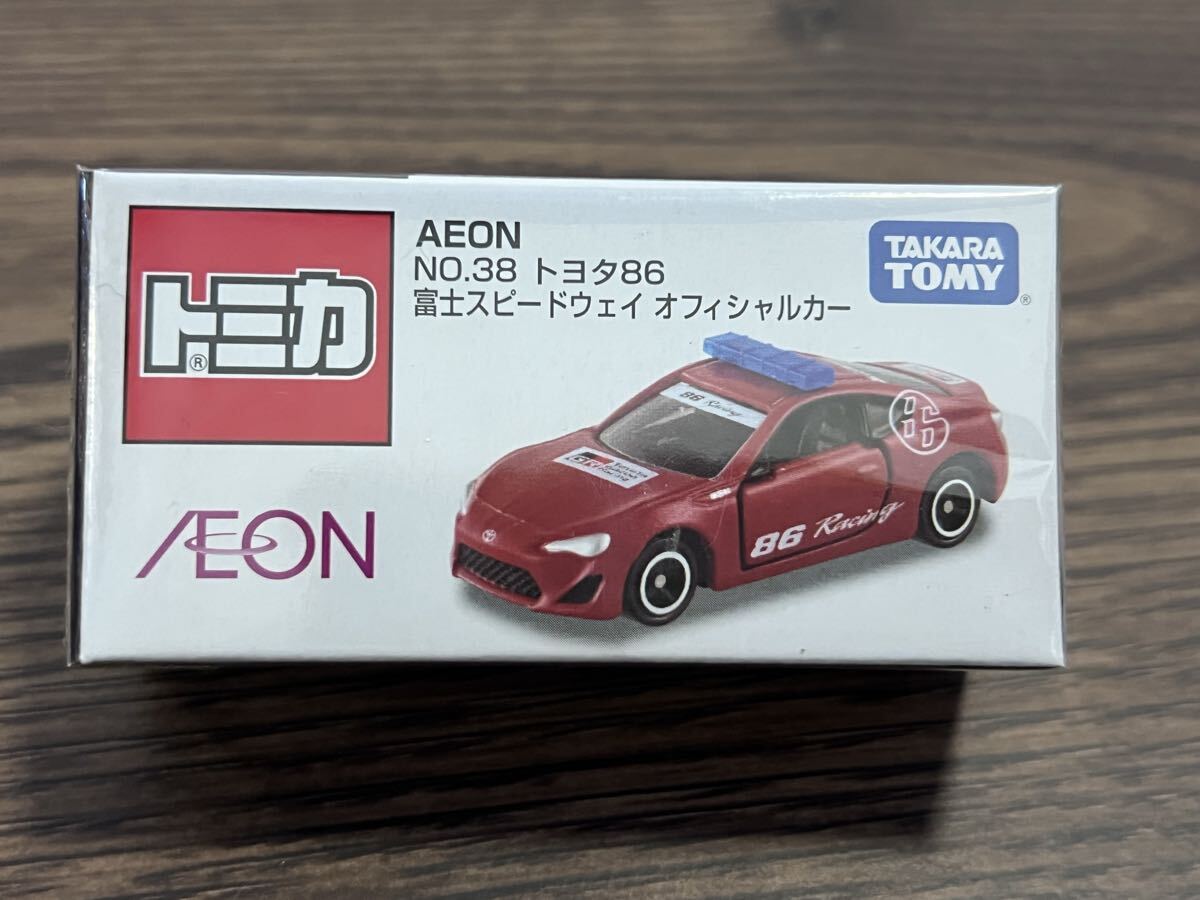 トミカ イオン No 38 トヨタ 86 富士スピードウェイ オフィシャルカー AEON 特注トミカ拍卖