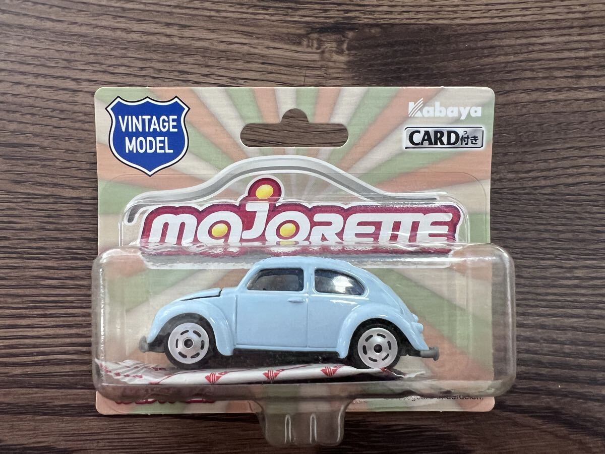 マジョレット ミニカー ビートル フォルクスワーゲン タイプ1 beetle majorette カード付き 拍卖