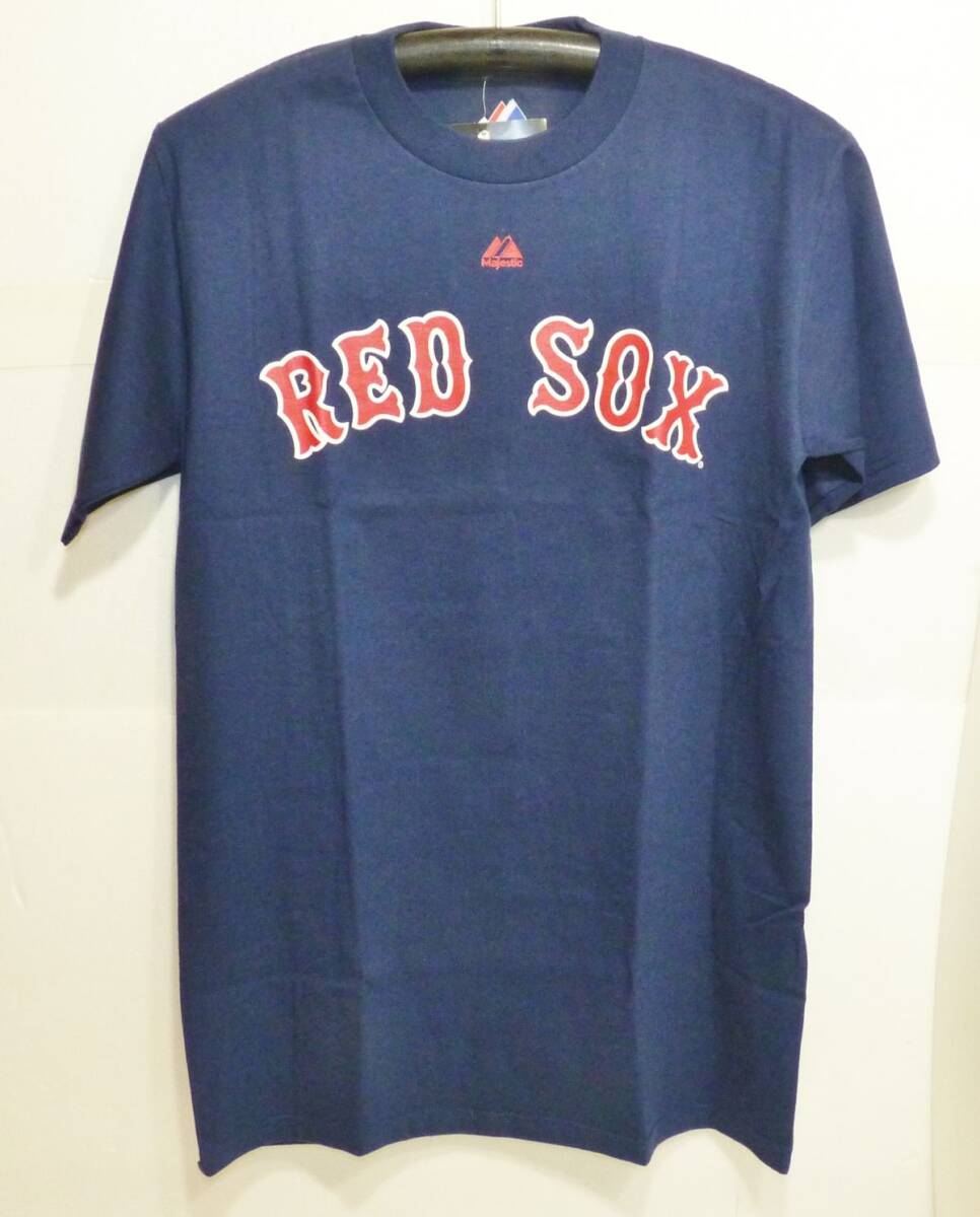 MLB(ボストンレッドソックス:マジェスティック製) #28 GONZALEZ Tシャツ SIZE:S 814895-288G拍卖