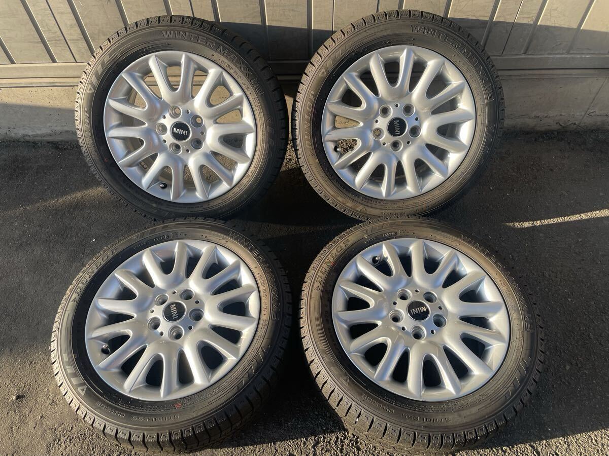 【極上品ほぼ新品】BMWミニ ビクトリースポーツ 1665+54 5-112 DL WM03 195/55R16 宅配不可拍卖