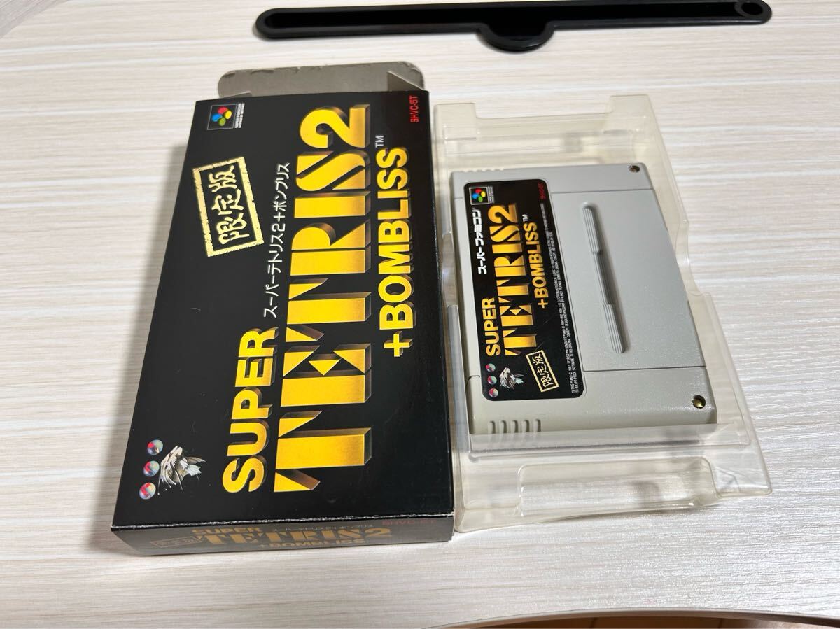 ※動作未確認※【箱付き】スーパーファミコン 限定版 スーパーテトリス2+ボンブリス拍卖