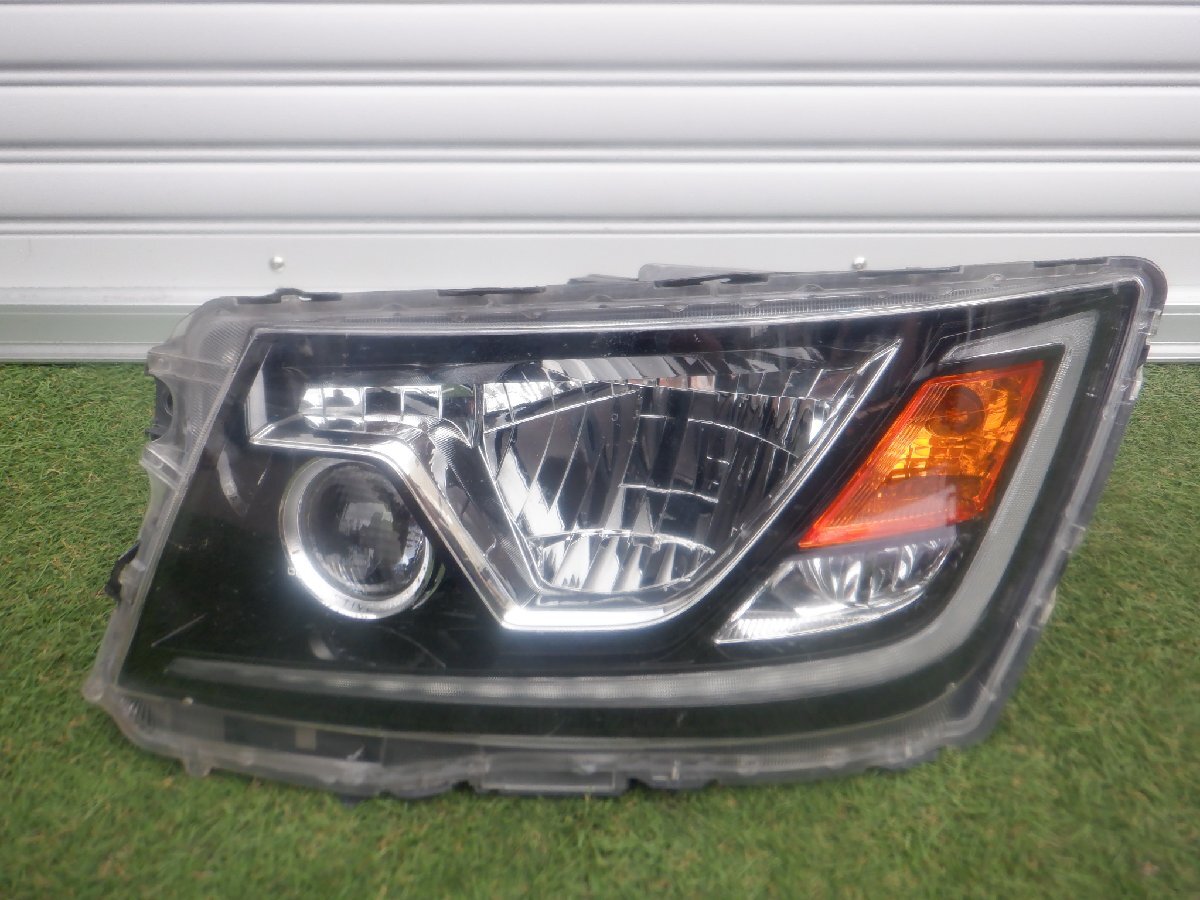日野純正 17 プロフィア レンジャー 24V LED ヘッドライト ヘッドランプ 左側 助手席 刻印53 モジュール付 m-25-9-131拍卖