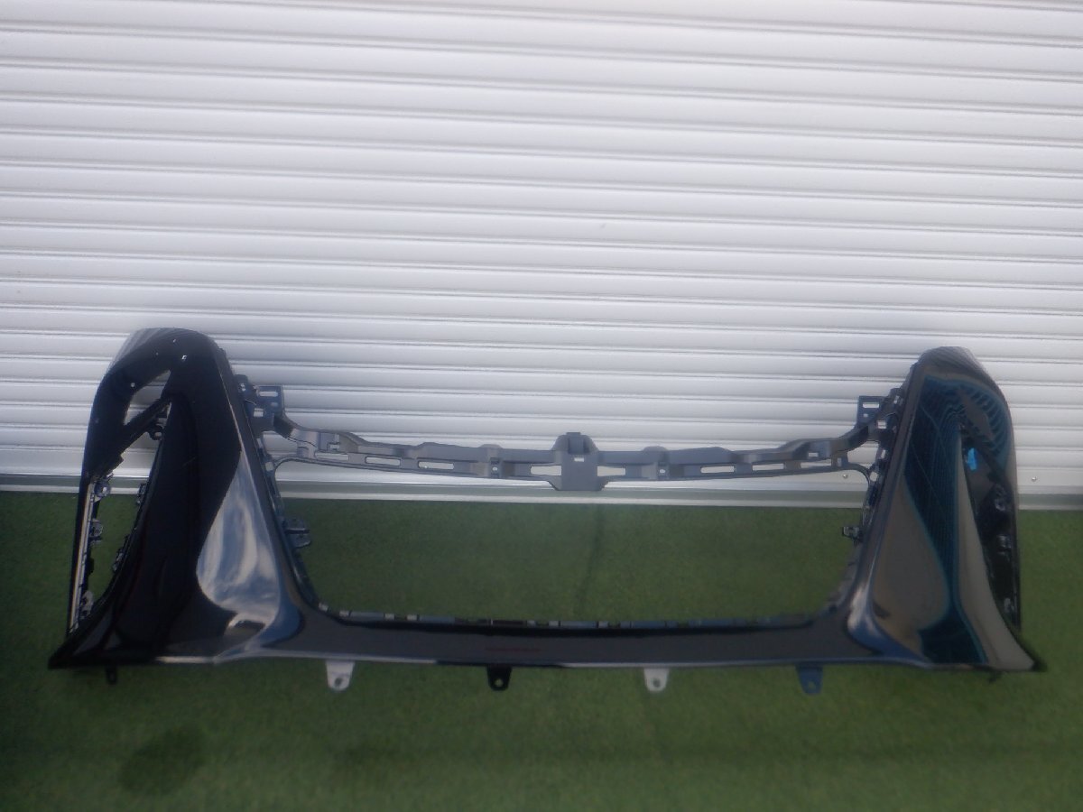 新車外し 純正 TAHA40W TAHA45W AAHH40W AAHH45W AGH40W AGH45W 40 アルファード フロントバンパー 52119-V2010 ブラック202 m-25-9-199拍卖