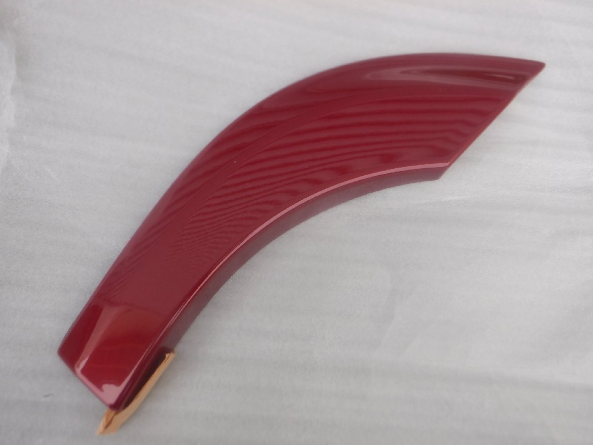 未使用 MODELLISTA モデリスタ MXPB10 MXPB15 MXPJ10 MXPJ15 ヤリスクロス フェンダーモール 左側 MSD15-52001 75874-KP130 レッド3T3拍卖