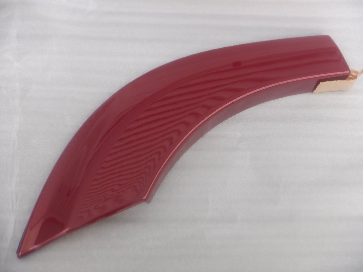 未使用 MODELLISTA モデリスタ MXPB10 MXPB15 MXPJ10 MXPJ15 ヤリスクロス フェンダーモール 右側 MSD15-52001 76872-KP130 レッド3T3拍卖