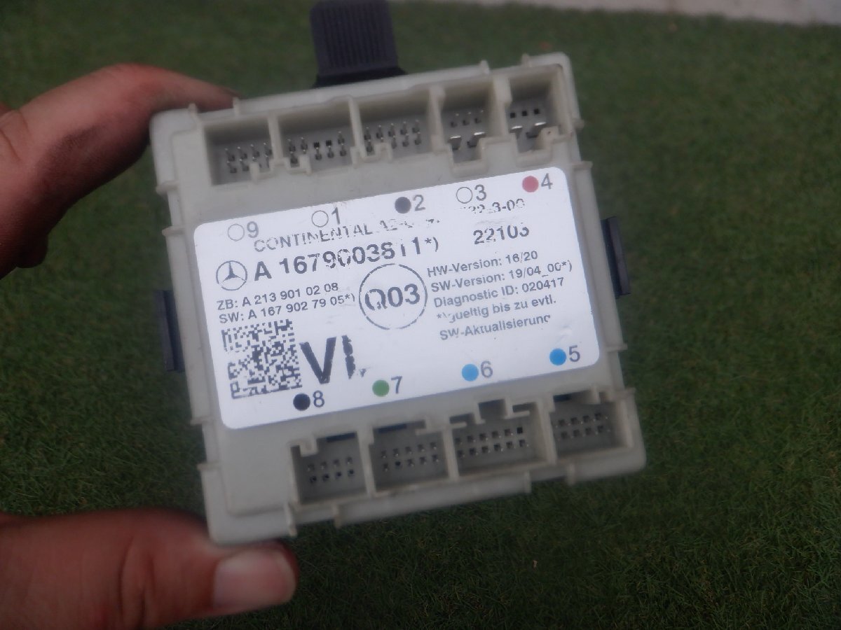 ベンツ純正 W167 GLEクラス ?? コントロール モジュール ユニット A1679003811 m-25-9-565拍卖